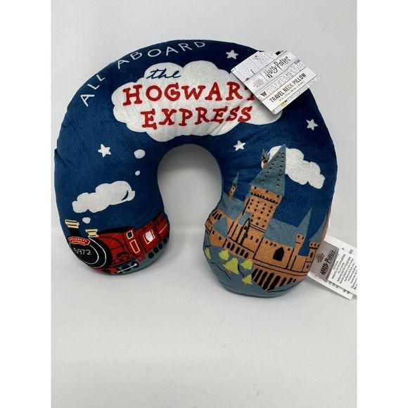 Harry Potter The Hogwarts Express Travel Neck Pillow New Wizarding World - Picture 1 of 4